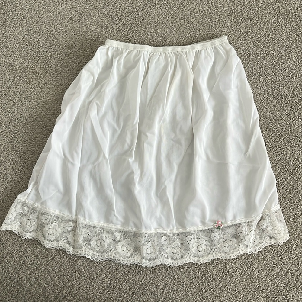1920s Vintage Slip Skirt
